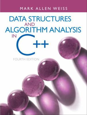 Data Structures and Algorithm Analysis in C++ 013284737X Book Cover
