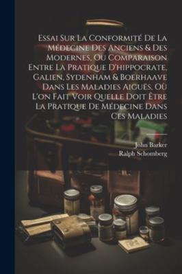 Essai Sur La Conformité De La Médecine Des Anci... [French] 1022586009 Book Cover