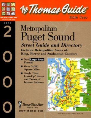 Metropolitan Puget Sound Street Guide and Direc... 1581742096 Book Cover