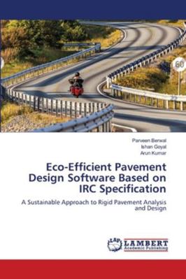 Eco-Efficient Pavement Design Software Based on... 6209209912 Book Cover
