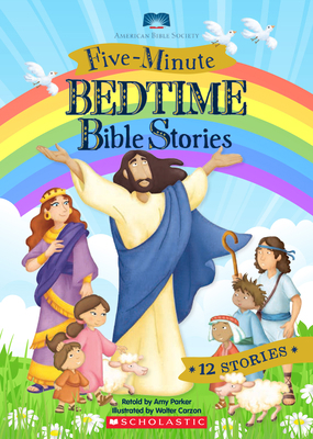 Five-Minute Bedtime Bible Stories B09L2LSMN9 Book Cover