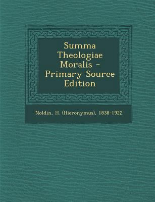 Summa Theologiae Moralis [Latin] 129305769X Book Cover