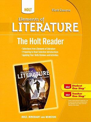 Holt Elements of Literature: The Holt Reader Fi... 0030996252 Book Cover