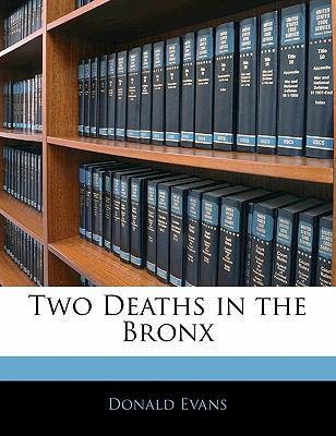 Two Deaths in the Bronx 1141089483 Book Cover