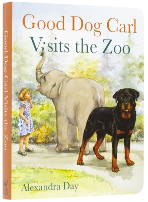 Good Dog Carl Visits the Zoo Board Book 1514990032 Book Cover