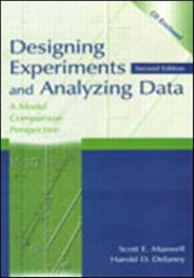 Designing Experiments and Analyzing Data: A Mod... 0805837183 Book Cover