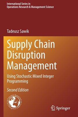 Supply Chain Disruption Management: Using Stoch... 3030448169 Book Cover