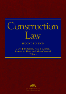 Construction Law, Second Edition 1641054646 Book Cover