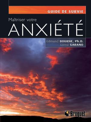 MAITRISER VOTRE ANXIETE [French] 2890007200 Book Cover