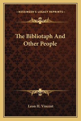 The Bibliotaph And Other People 1163603376 Book Cover