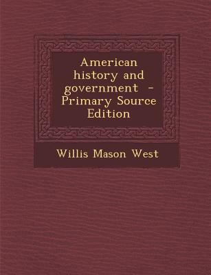 American History and Government 1293514373 Book Cover