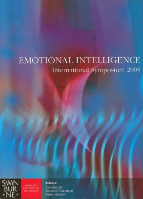 Emotional Intelligence: International Symposium... 0864585616 Book Cover