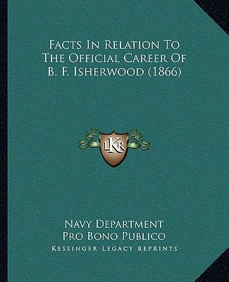 Facts In Relation To The Official Career Of B. ... 1165657120 Book Cover