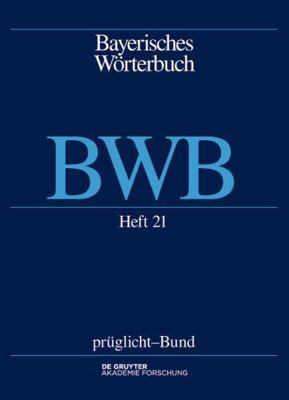 prüglicht – Bund [German] 3110448297 Book Cover