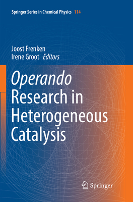 Operando Research in Heterogeneous Catalysis 3319830546 Book Cover