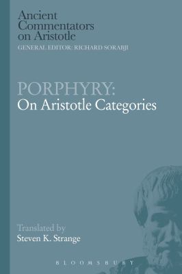Porphyry: On Aristotle Categories 1780934319 Book Cover