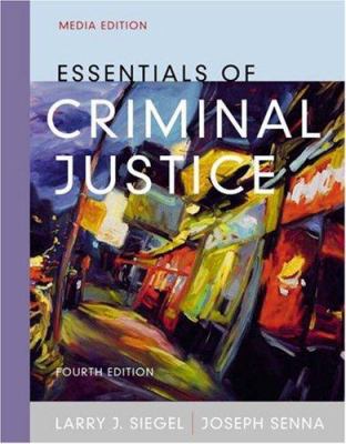Essentials of Criminal Justice (with InfoTrac) ... 0534616410 Book Cover