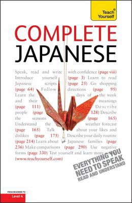 Teach Yourself. Complete Japanese 1444103946 Book Cover