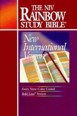 New International Version Rainbow Study Bible/B... 093365717X Book Cover