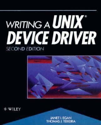 Writing a UNIX? Device Driver 0471535753 Book Cover