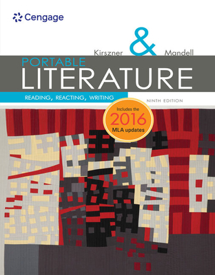 Portable Literature: Reading, Reacting, Writing 1337281018 Book Cover