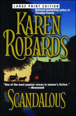 Scandalous [Large Print] 074342672X Book Cover