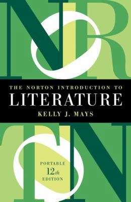 The Norton Introduction to Literature 039393893X Book Cover