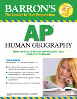 Barron's AP Human Geography 0764143727 Book Cover