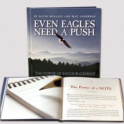 Even Eagles Need A Push w/DVD 1608100391 Book Cover