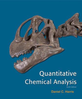 Quantitative Chemical Analysis 146413538X Book Cover