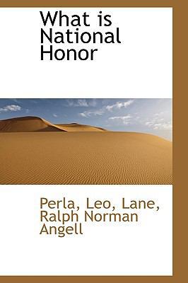 What Is National Honor 1113496797 Book Cover