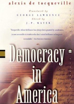 Democracy in America 0060956666 Book Cover