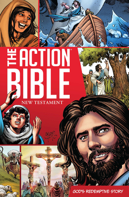 The Action Bible New Testament: God's Redemptiv... 0830782915 Book Cover