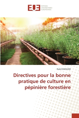 Directives pour la bonne pratique de culture en... [French] 620254953X Book Cover