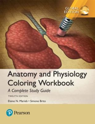 Anatomy and Physiology Coloring Workbook: A Com...            Book Cover