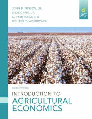 Introduction to Agricultural Economics 0133379485 Book Cover