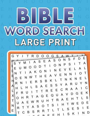 Bible Word Searches Large Print [Large Print] 1683221702 Book Cover