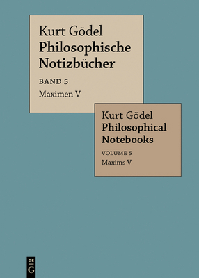 Maximen V / Maxims V [German] 3112216237 Book Cover