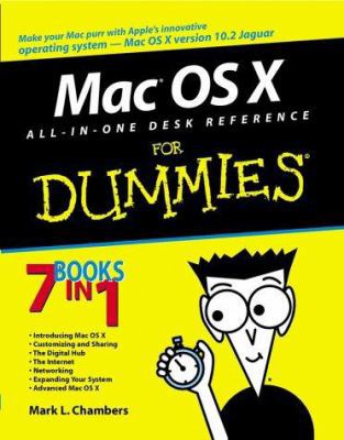 Mac OS X All-In-One Desk Reference for Dummies 0764517961 Book Cover