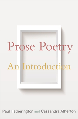 Prose Poetry: An Introduction 0691180644 Book Cover