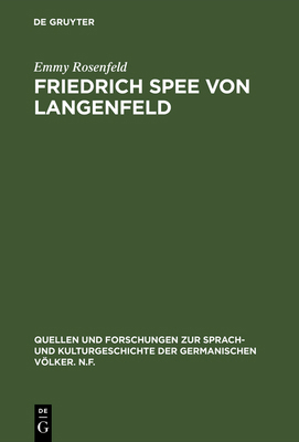 Friedrich Spee von Langenfeld [German] 3110053330 Book Cover