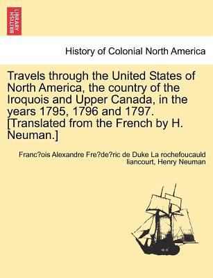 Travels through the United States of North Amer... 1241348553 Book Cover