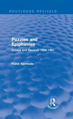 Puzzles and Epiphanies (Routledge Revivals): Es... 1138841455 Book Cover