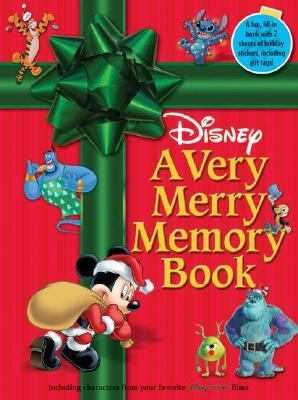 Disney a Very Merry Memory Book [With 2 Sheets ... 0786834943 Book Cover