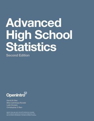 Advanced High School Statistics: Second Edition 1943450099 Book Cover
