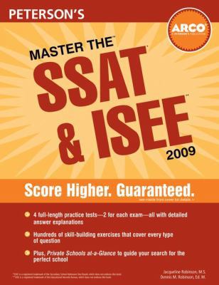 Peterson's Master the SSAT & ISEE 0768927269 Book Cover