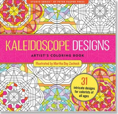 Kaleidoscope Adult Coloring Book 1441318399 Book Cover