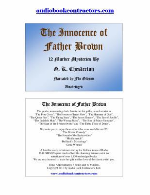 The Innocence of Father Brown (Classic Books on... 1606464027 Book Cover