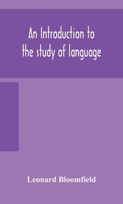 An introduction to the study of language 9354158374 Book Cover