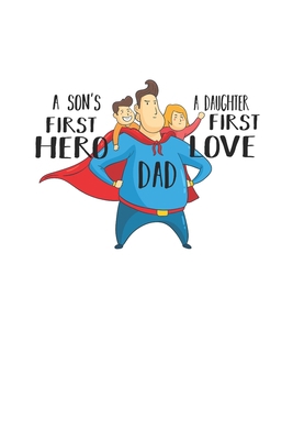 Cuaderno: Amor De Padre Superhéroe Divertida Del Día De Padre  120 Páginas, 6X9 (Aprox. A5), A Cuadros (Spanish Edition)